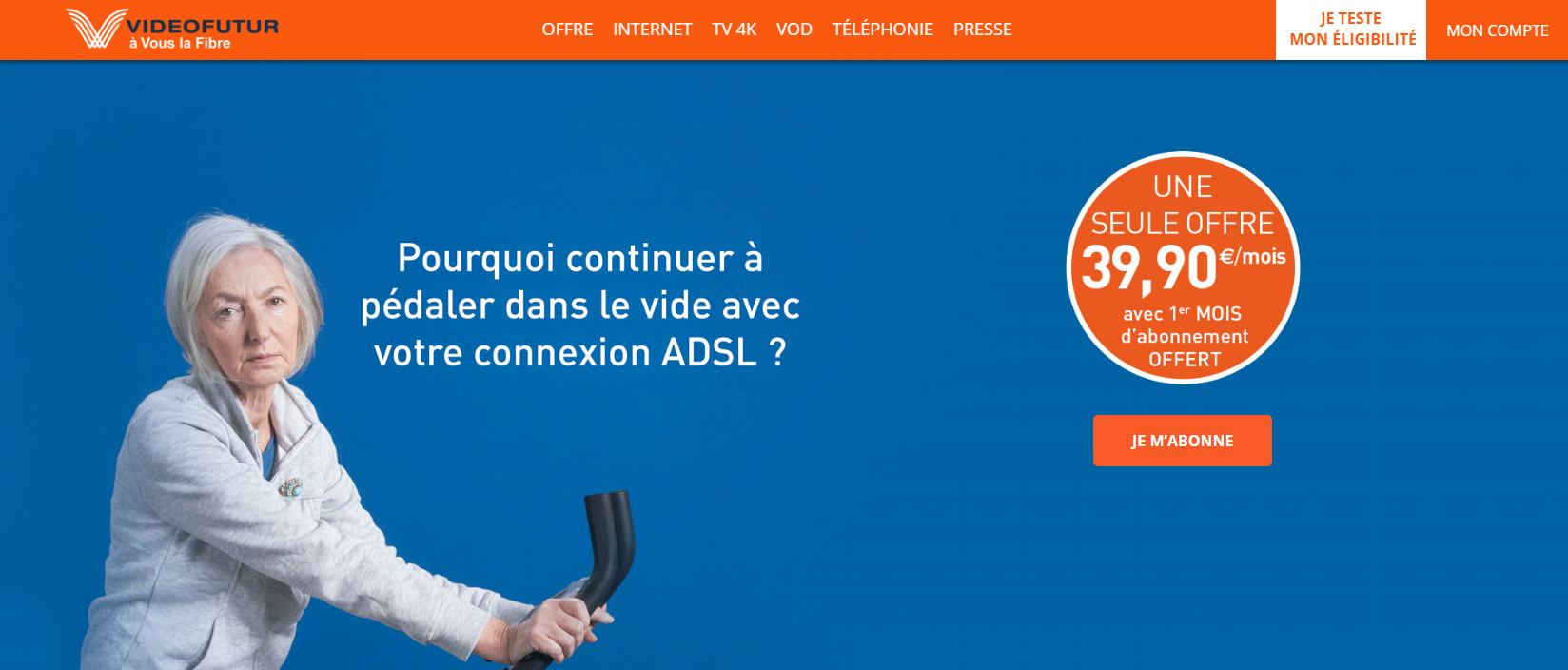 On a testé VidéoFutur – L’offre Fibre