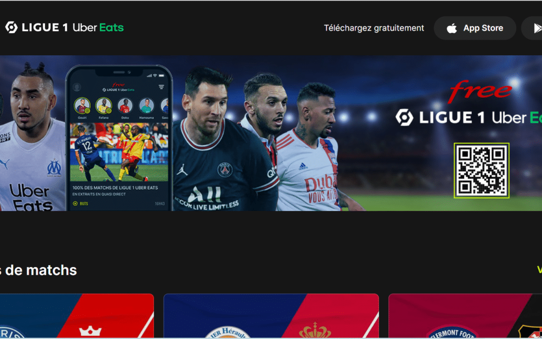 Free lance son site internet dédié à la Ligue 1